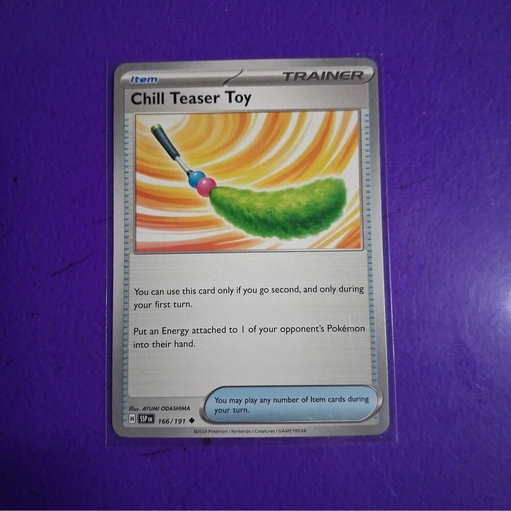 Chill Teaser Toy 166/191 Sv08: Surging Sparks Reverse Holo